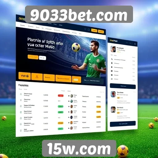 Interface e usabilidade do site 9033bet.com